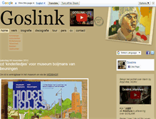 Tablet Screenshot of goslink.nl